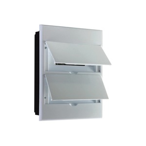 Бокс пластиковый Kranz KR-11-0225 ЩРВ-П-24 IP41 белый (белая дв.)