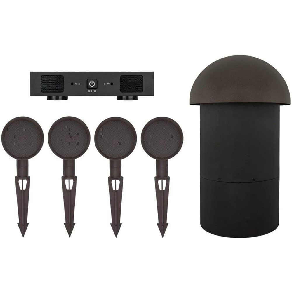 Колонка уличная Sonance PATIO 4.1 SYSTEM W/SR 2-125 (4 - SATS, 1 - SUB, 1 - 2-125 AMP)