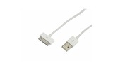 Кабель USB 2.0 Тип A - 30-pin Rexant 18-1123 30 pin шнур 1 м белый (10 штук)