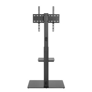 Напольная стойка с кронштейном Rexant 38-0317 для телевизора 32-55 дюймов с дополнительной полкой