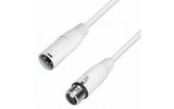 Кабель аудио XLR - XLR Adam Hall K4MMF1000-SNOW  10.0m