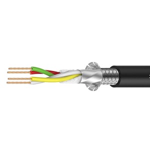 Кабель DMX Roxtone DMX004/100 Black 100.0m