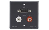 Установочная панель с разъемами DVI, HDMI Kramer WAV-DA2