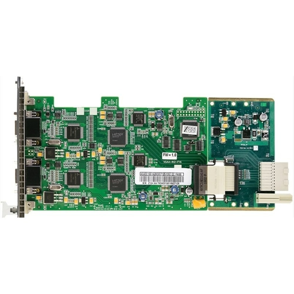 Матричный коммутатор - конфигурируемый Kramer VGAA-IN2-F34(ADP+F16)/STANDALONE