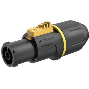 Разъем PowerCON Roxtone RAC3FWP Yellow