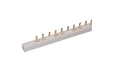 Шина соединительная Rexant 11-2256 типа PIN (12 штырей) 3Р 100 А (22 см) (1 штука)