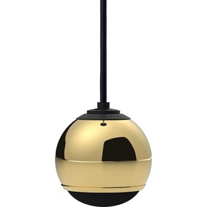 Колонка подвесная Gallo Acoustics Micro Single Droplet (Luxe Gold+black cable)