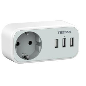 Сетевой фильтр Tessan TS-329 Grey