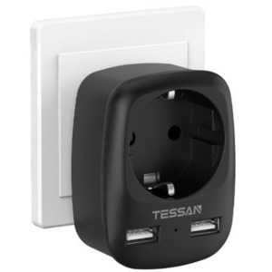 Сетевой фильтр Tessan TS-611-DE Black