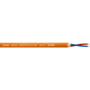 Кабель микрофонный в нарезку Cordial CMK 222 orange