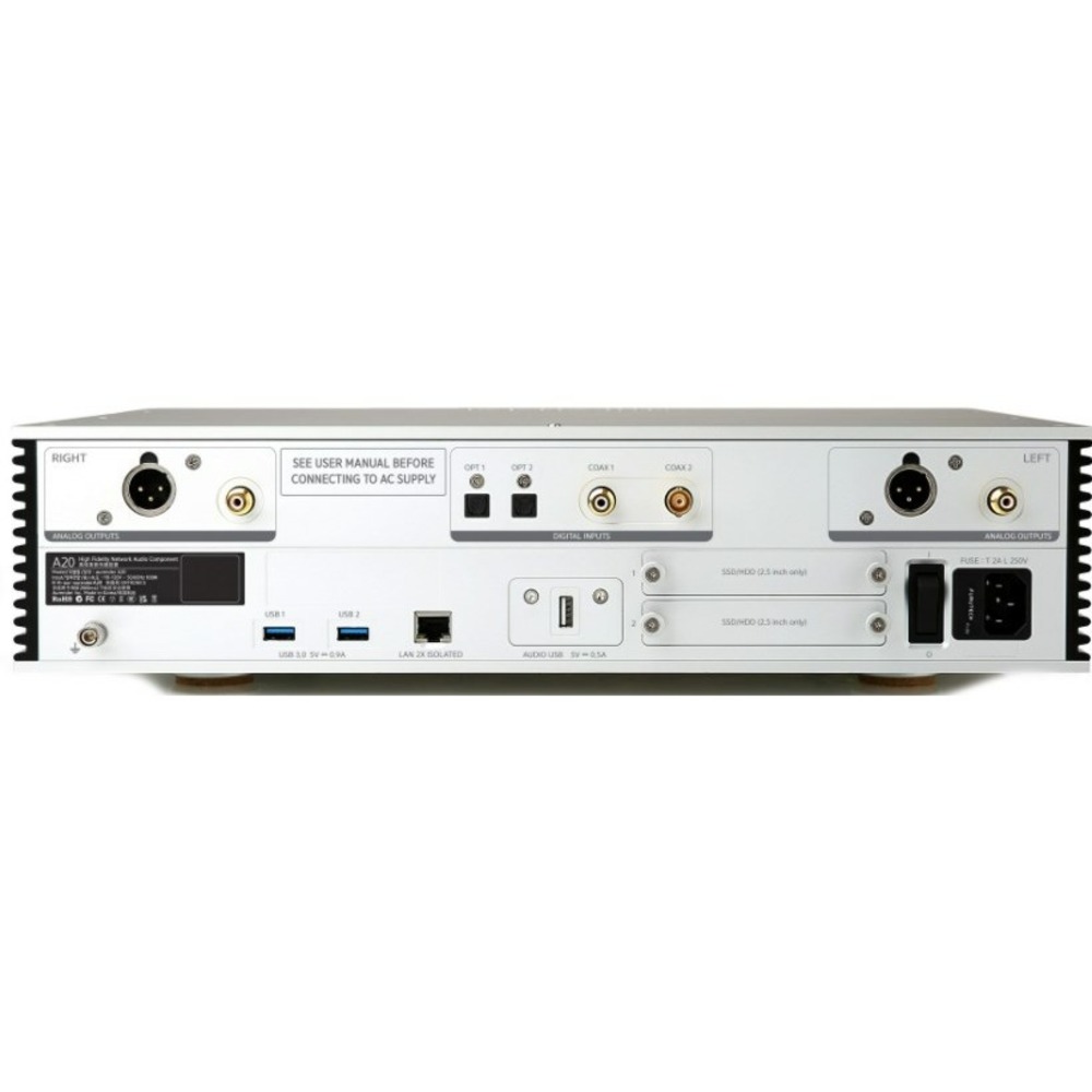 Сетевой плеер Aurender A20 4TB HDD Silver