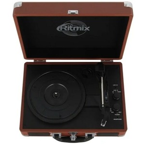 Проигрыватель виниловых дисков Ritmix LP-160B Brown