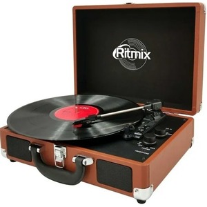 Проигрыватель виниловых дисков Ritmix LP-160B Brown