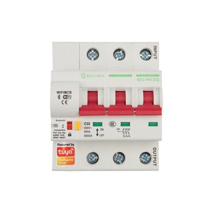 Умный Wi-Fi автоматический выключатель SECURIC SEC-HV-332 2P/32А
