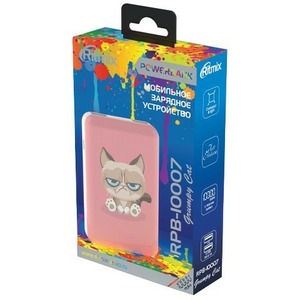 Мобильный аккумулятор Ritmix RPB-10007 Grumpy Cat
