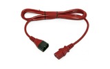 Кабель питания Hyperline PWC-IEC13-IEC14-3.0-RD 3.0m