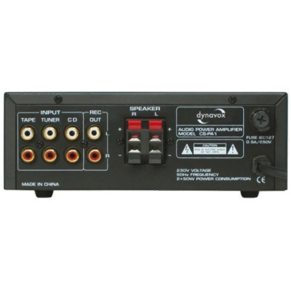 Интегральный усилитель DYNAVOX CS-PA1 MK II BL (207740)