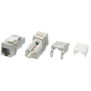 Вставка Keystone Jack Hyperline KJ9-8P8C-C6A-90-SH-F