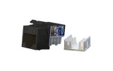 Вставка Keystone Jack Hyperline KJ9-8P8C-C6-90-BK