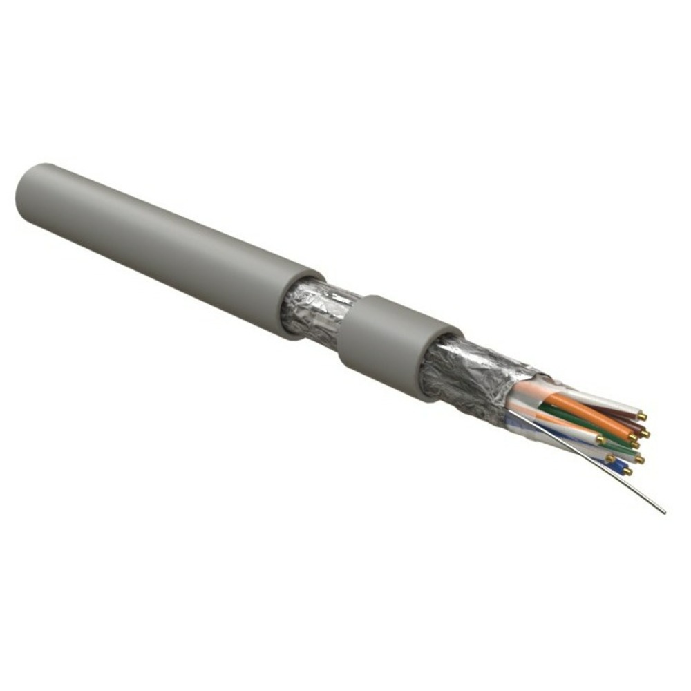 Кабель для сетей Industrial Ethernet Hyperline IFUTP4-C5E-S24/1-FRPVC-GY (500м)