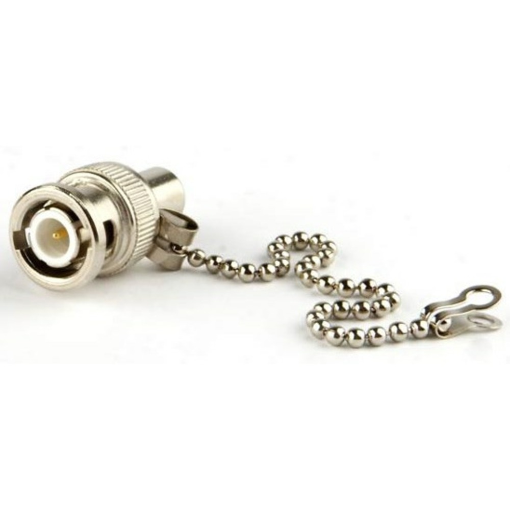 BNC-терминатор 75 Ом с заземлением Hyperline TER-BNC-M-75-CHAIN