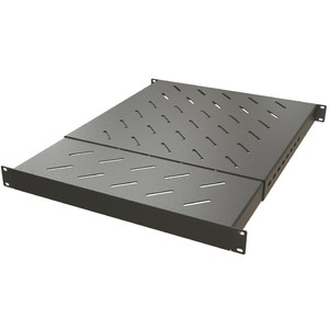 Полка c 19 креплением, раздвижная, 1U Hyperline TSD3H-1U-650/1100-RAL9005