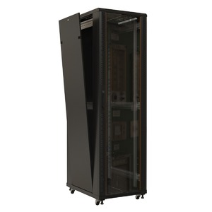 Шкаф напольный 19-дюймовый Hyperline TTB-2768-AS-RAL9004