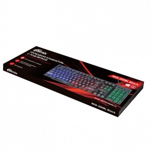 Клавиатура компьютерная Ritmix RKB-200 BL Black