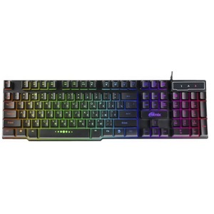 Клавиатура компьютерная Ritmix RKB-200 BL Black