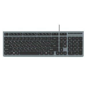 Клавиатура компьютерная Ritmix RKB-400 Grey