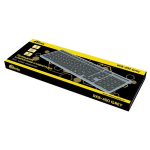 Клавиатура компьютерная Ritmix RKB-400 Grey