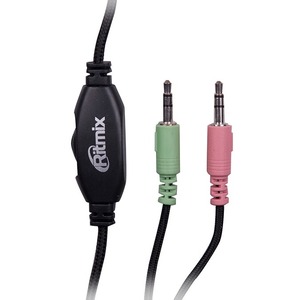 Гарнитура компьютерная Ritmix RH-555M Gaming Green