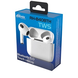 Наушники Ritmix RH-840BTH TWS white