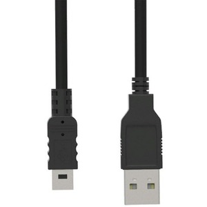 Кабель USB-A — MiniUSB Ritmix RCC-100 Black 1.0m