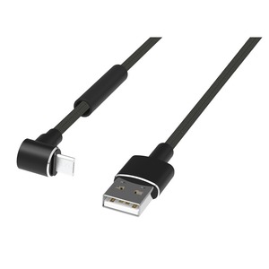 Кабель USB - MicroUSB Ritmix RCC-413 GAMING Black 1.0m