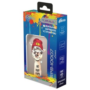 Мобильный аккумулятор Ritmix RPB-10007 Lama