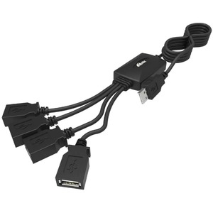 Хаб USB 2.0 Ritmix CR-2405 black