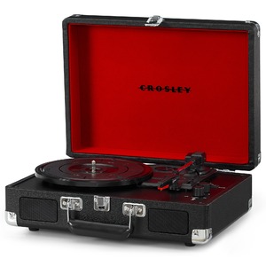 Проигрыватель виниловых дисков Crosley CRUISER PLUS [CR8005F-BK4] Black