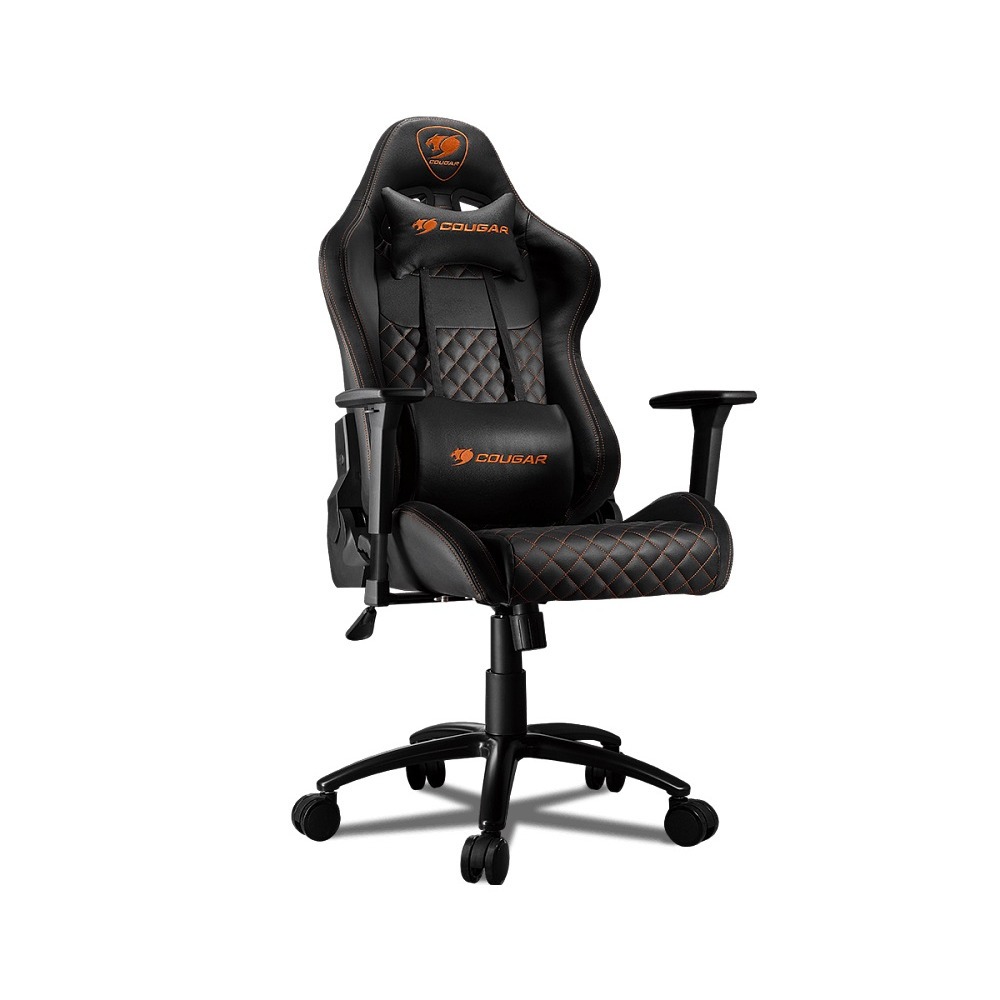 Кресло компьютерное игровое Cougar Rampart Black