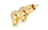 Переходник RCA - RCA Audioquest Hard RCA Splitter