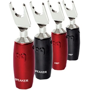Разъем Акустический Audioquest SureGrip507 Multi-Spade Silver (Set 4)