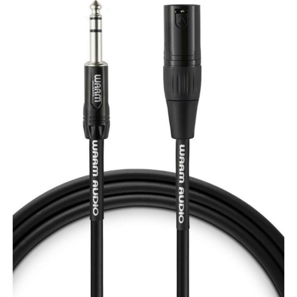 Кабель аудио Jack - XLR Warm Audio Pro-XLRm-TRSm-3 0.9m