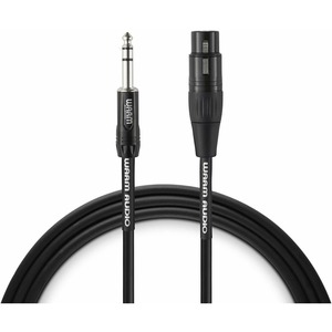 Кабель аудио Jack - XLR Warm Audio Pro-XLRf-TRSm-6 1.8m