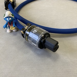 Силовой кабель Furutech FP-1 (Fur-E11Cu/11Cu) Blue 0.75m