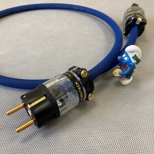 Силовой кабель Furutech FP-1 (Fur-E11Cu/11Cu) Blue 1.0m