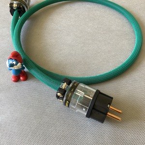 Силовой кабель Furutech FP-1 (Fur-E11Cu/11Cu) Green 0.75m