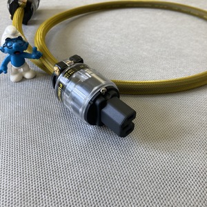 Силовой кабель Furutech FP-1 (Fur-E11Cu/11Cu) Yellow 2.5m