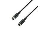 Кабель аудио MIDI - MIDI Adam Hall K3 MIDI 0150 BLK 1.5m