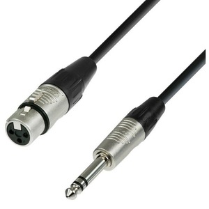 Кабель аудио Jack - XLR Adam Hall K4BFV0060 0.6m