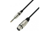 Кабель аудио Jack - XLR Adam Hall K3BFV0100 1.0m